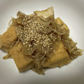 Ｍatu☆Music's cooksnap of when they made 黒ごまで厚揚げ＆もやしの炒め物.