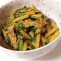 +youcafe+'s cooksnap of when they made 豚肉とニラとジャガイモの夏☆カレー炒め.