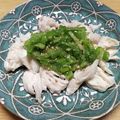 ゆきねこ❀えこねこ's cooksnap of when they made 簡単☆ﾀﾞｲｴｯﾄ茹でササミのネギ塩がけ.