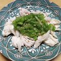 ゆきねこ❀えこねこ's cooksnap of when they made 簡単☆ﾀﾞｲｴｯﾄ茹でササミのネギ塩がけ.