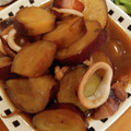 食いしん坊山ガール's cooksnap of when they made ほっこり美味しい♪さつま芋とイカの炒め煮.