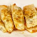 ヘルシープー's cooksnap of when they made 梅ささみ大葉チーズのパリパリ餃子♪.