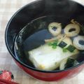 umemodoki's cooksnap of when they made 松茸の味お雑煮.