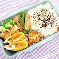 ハッピーまるしぇ's cooksnap of when they made 簡単！速攻お弁当！ウィンナーとピーマン.