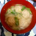 みれいく's cooksnap of when they made 大根とイワシ団子(つみれ)の味噌汁.