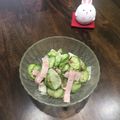 栗丸うさぎ's cooksnap of when they made カブとキュウリとハムの簡単サラダ♪.