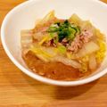 chii198's cooksnap of when they made 白菜大量消費☆春雨と豚ひき肉の炒め煮.