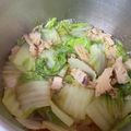 LoveMyLife's cooksnap of when they made 即席10分♪白菜とシーチキンの炊いたん.