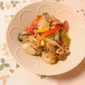 yesmama's cooksnap of when they made 焼き牡蠣＆焼きキノコの和風マリネ.