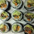 Lake☆Erie's cooksnap of when they made 焼肉恵方巻き.