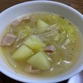 お塩と砂糖's cooksnap of when they made じゃがいもゴロゴロコンソメスープ♪.