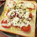 yuki★haru's cooksnap of when they made 簡単☆ミニトマトのチーズトースト.