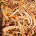 TroyE's cooksnap of when they made 沖縄料理☆パパイヤイリチー（炒め）.