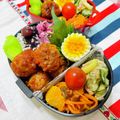 U☆kaoru's cooksnap of when they made 簡単フライパンでミートボール〜お弁当にも.