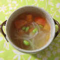 moruchama's cooksnap of when they made 枝豆とトマトのスープ.