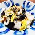 kinniko's cooksnap of when they made 簡単！激ウマ！！白菜大根ちくわサラダ.