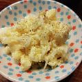 ばたみそーぱん☆'s cooksnap of when they made たくあんとクリームチーズのポテトサラダ.
