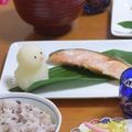 taruママ's cooksnap of when they made 大根おろし雪だるまの「ユッキー」.