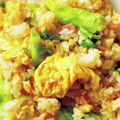 たかたかきよきよ's cooksnap of when they made 余り野菜でレタス炒飯はいかが～♪.
