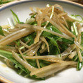 chocoraママ's cooksnap of when they made ごぼうと水菜のゆずこしょうサラダ.