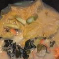 きらり流れ星's cooksnap of when they made 春キャベツとベビーホタテのごま豆乳鍋.