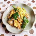 ﾁｲﾁｬﾝﾏﾏ's cooksnap of when they made 三つ葉消費☆三つ葉と竹輪の炒り玉子.