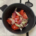 おはなすき's cooksnap of when they made トマトとみょうがのサラダ.