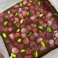 momonaomam's cooksnap of when they made バレンタインに♡苺のチョコレートバーク.