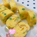 オウジリリノエ's cooksnap of when they made 紅生姜&ネギ入り玉子焼き.