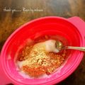 GoGo島みかん's cooksnap of when they made 一人分きなこもち…レンジで簡単….