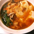 ゆかみちこ's cooksnap of when they made 《キムチ鍋》キムチで作ると美味しい～♪.