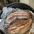 かぼすレモン's cooksnap of when they made ストウブで簡単！手作り燻製ベーコン.