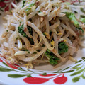 NEKOほっぺ's cooksnap of when they made ほうれん草ともやしの練りゴマ和え.