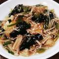 ちぃちゃん31513's cooksnap of when they made 豆腐のえのきとほうれん草のあんかけ.