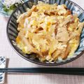 ぱふ♪'s cooksnap of when they made きのこ入りかつ丼.