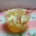 カルン's cooksnap of when they made りんごジュースで飲むゼリー.