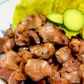 よしよしのキッチン☆'s cooksnap of when they made おつまみに♪簡単な砂肝焼き.