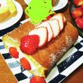 りんみんけん's cooksnap of when they made 旨☆ミルキークリームdeロールケーキ♪.