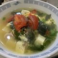 珈琲大好き's cooksnap of when they made 豆腐とトマトの卵入り中華スープ●生姜風味.