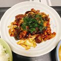 tonmyee's cooksnap of when they made 厚切り豚バラ肉とナスの味噌炒め.