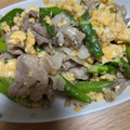 Reo14☆'s cooksnap of when they made ☆簡単☆ 豚肉とアスパラのマヨたま炒め.