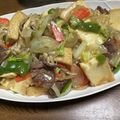 クック8J0LFQ☆'s cooksnap of when they made 牛肉と野菜の和風炒め.