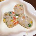はからた's cooksnap of when they made 離乳食後期★レンジで簡単手づかみ卵うどん.