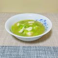 キンプリ's cooksnap of when they made レタスと豆腐の中華風ピリ辛スープ.