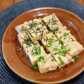 マルんちの丸顔's cooksnap of when they made 厚揚げ＊明太子マヨチーズ焼き.