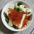 donuts★'s cooksnap of when they made 豆腐とイクラで簡単おつまみ.