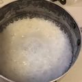 komameママ's cooksnap of when they made 生米から炊いたよう！余りご飯でお粥のコツ.