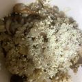 ぐりとぐらの姉's cooksnap of when they made 簡単！きのこの豆乳リゾット.