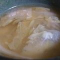 あべたかはし's cooksnap of when they made 白菜のお味噌汁.