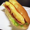 ☆GSSQHY☆'s cooksnap of when they made ベーコンエッグサンドイッチ.